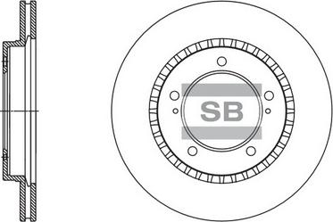 Hi-Q SD4802 - Тормозной диск autospares.lv