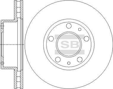 Hi-Q SD5506 - Тормозной диск autospares.lv