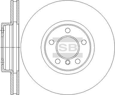 Hi-Q SD5202 - Тормозной диск autospares.lv
