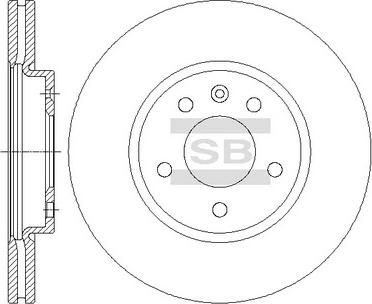 Hi-Q SD3047 - Тормозной диск autospares.lv