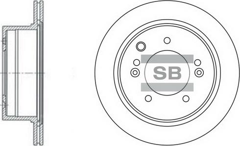 Hi-Q SD2013 - Тормозной диск autospares.lv