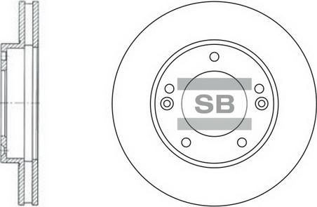 Brembo 9954510 - Тормозной диск autospares.lv