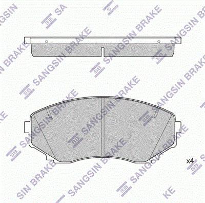 BENDIX 572446B - Тормозные колодки, дисковые, комплект autospares.lv