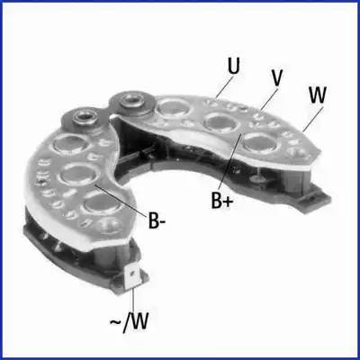 Hitachi 139660 - Выпрямитель, диодный мост, генератор autospares.lv