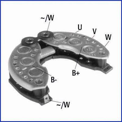 Hitachi 139661 - Выпрямитель, диодный мост, генератор autospares.lv