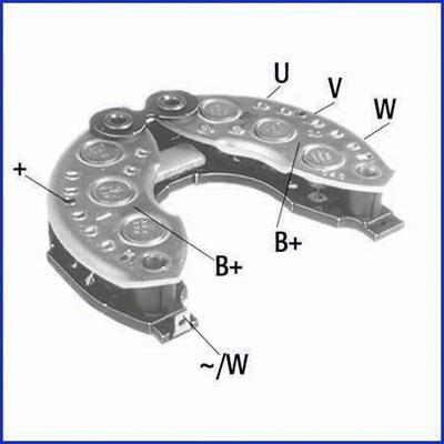 Hitachi 139671 - Выпрямитель, диодный мост, генератор autospares.lv