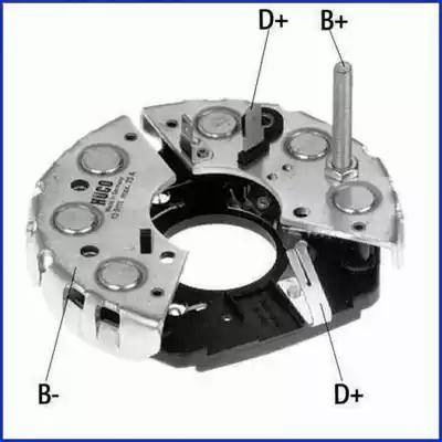 Hitachi 139111 - Выпрямитель, диодный мост, генератор autospares.lv