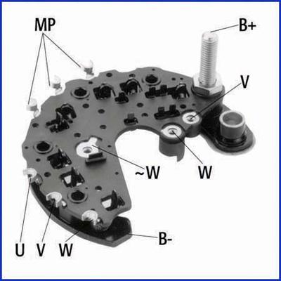 Hitachi 139723 - Выпрямитель, диодный мост, генератор autospares.lv