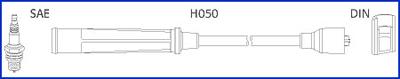 Hitachi 134250 - Комплект проводов зажигания autospares.lv