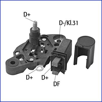 Hitachi 130699 - Регулятор напряжения, генератор autospares.lv