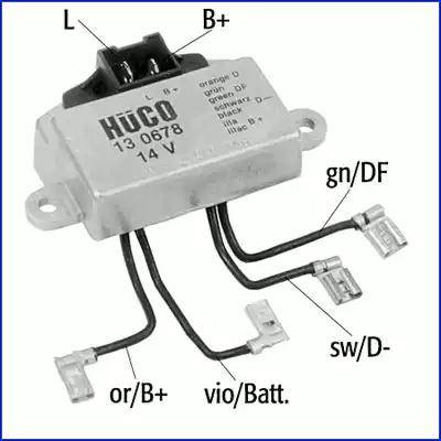 Hitachi 130678 - Регулятор напряжения, генератор autospares.lv