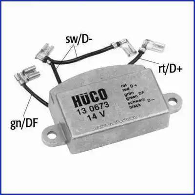 Hitachi 130673 - Регулятор напряжения, генератор autospares.lv