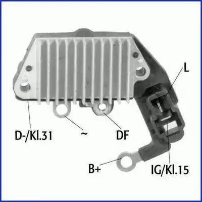 Hitachi 132946 - Регулятор напряжения, генератор autospares.lv