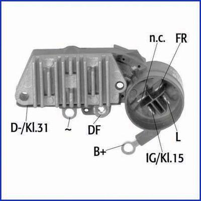 Hitachi 132940 - Регулятор напряжения, генератор autospares.lv