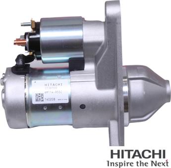 Hitachi 2506931 - Стартер autospares.lv