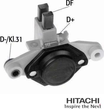 Hitachi 2500504 - Регулятор напряжения, генератор autospares.lv