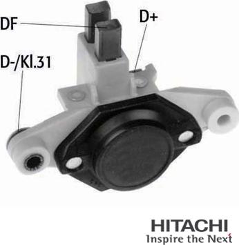 Hitachi 2500512 - Регулятор напряжения, генератор autospares.lv