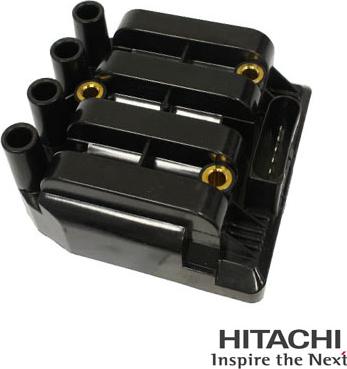 Hitachi 2508438 - Катушка зажигания autospares.lv