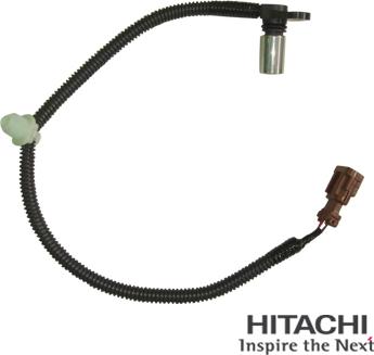 Hitachi 2508108 - Датчик импульсов, коленвал autospares.lv