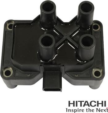 Hitachi 2508809 - Катушка зажигания autospares.lv