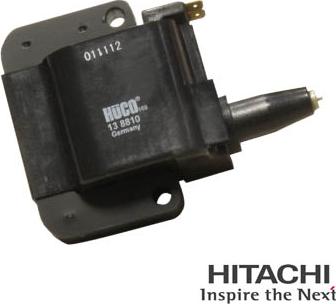 Hitachi 2508810 - Катушка зажигания autospares.lv