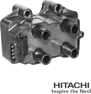 HITACHI 2508756 - Катушка зажигания autospares.lv