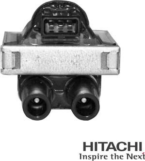 Hitachi 2508738 - Катушка зажигания autospares.lv