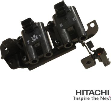 Hitachi 2503950 - Катушка зажигания autospares.lv