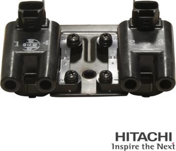 Hitachi 2503951 - Катушка зажигания autospares.lv