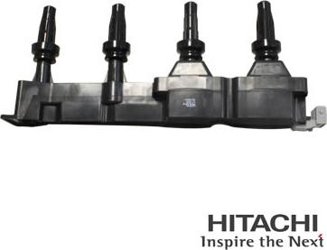 Hitachi 2503819 - Катушка зажигания autospares.lv