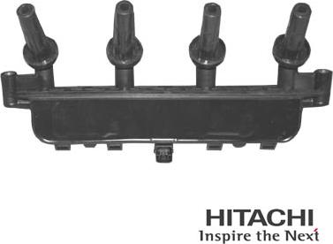 HITACHI 2503817 - Катушка зажигания autospares.lv