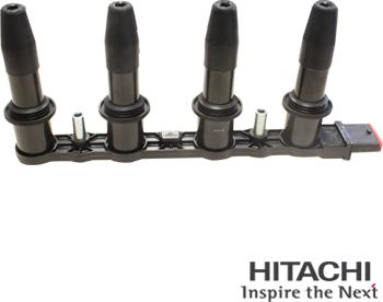 Hitachi 2503832 - Катушка зажигания autospares.lv