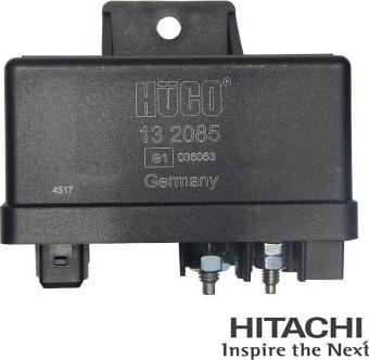 Hitachi 2502085 - Реле, система накаливания autospares.lv