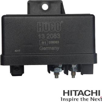 Hitachi 2502083 - Реле, система накаливания autospares.lv