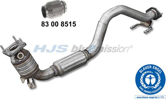 HJS 96 11 4026 - Катализатор autospares.lv