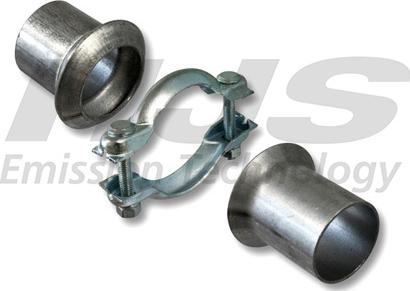 HJS 91 22 1522 - Рем. комплект, труба выхлопного газа autospares.lv