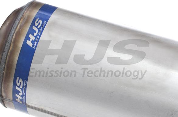 HJS 93 15 5034 - Сажевый / частичный фильтр, система выхлопа ОГ autospares.lv