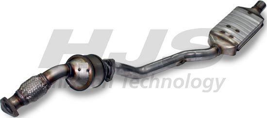 HJS 93 11 9040 - Комплект для дооборудования, катализатор / сажевый фильтр (комби autospares.lv