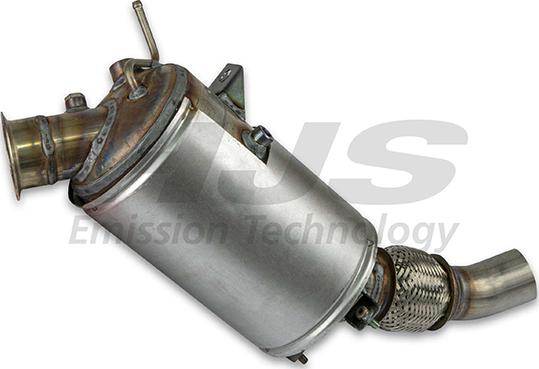 HJS 93 12 5222 - Сажевый / частичный фильтр, система выхлопа ОГ autospares.lv