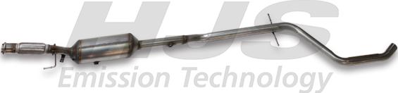 HJS 93 21 5028 - Сажевый / частичный фильтр, система выхлопа ОГ autospares.lv