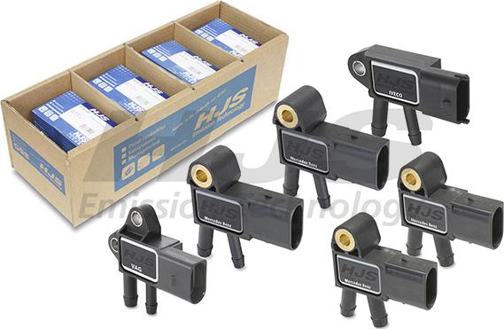 HJS 92 09 0922 - Ассортимент, датчик давления выхлопных газов autospares.lv