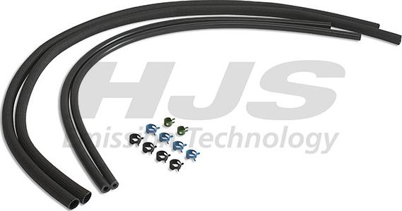 HJS 92 09 0001 - Напорный трубопровод, датчик давления (саж. / частичн.фильтр) autospares.lv