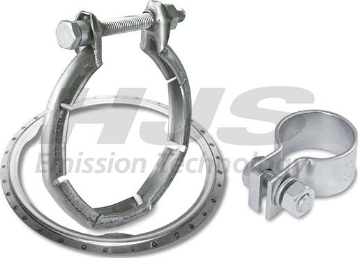 HJS 82 12 9123 - Монтажный комплект, катализатор autospares.lv