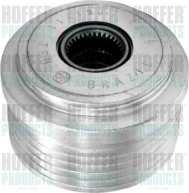 Hoffer 45252 - Шкив генератора, муфта autospares.lv