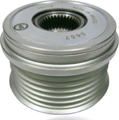 Hoffer 4555280 - Шкив генератора, муфта autospares.lv