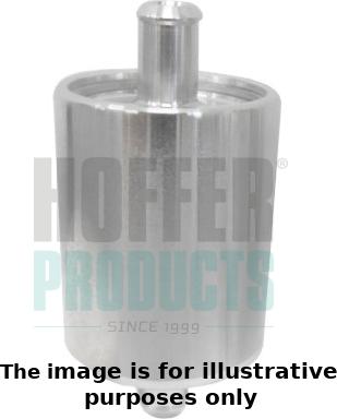 Hoffer 5072E - Топливный фильтр autospares.lv