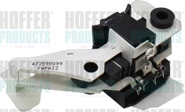 Hoffer 52140 - Регулятор напряжения, генератор autospares.lv