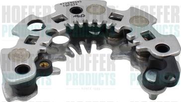 Hoffer 52353 - Выпрямитель, диодный мост, генератор autospares.lv