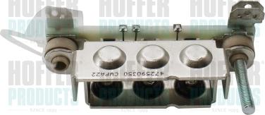 Hoffer 52361 - Выпрямитель, диодный мост, генератор autospares.lv