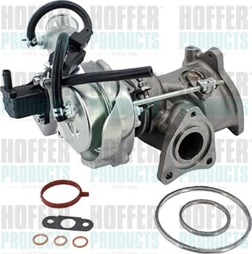 Hoffer 6900954 - Турбина, компрессор autospares.lv